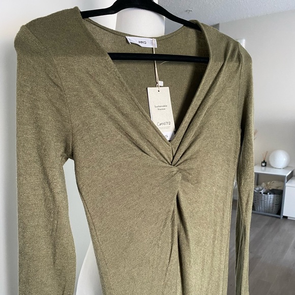 MANGO MIDI sweater dress - Picture 1 of 4